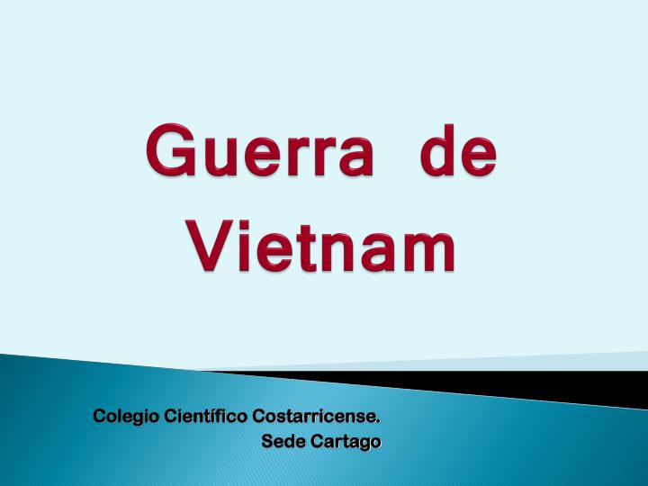 guerra de vietnam