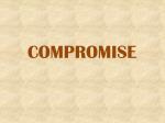 COMPROMISE - slide 1