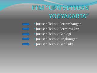 ftm upn veteran yogyakarta