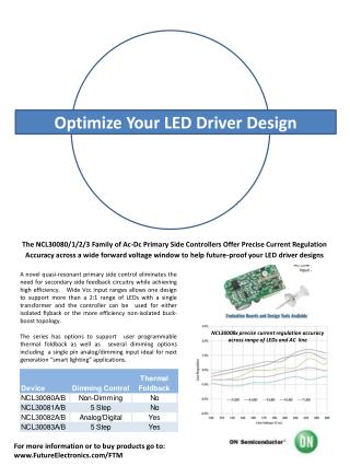 Optimize Your LED Driver Design