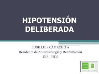 hipotensi n deliberada