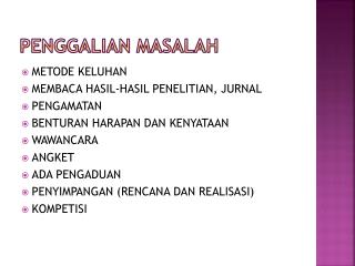 penggalian masalah
