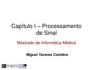 cap tulo i processamento de sinal