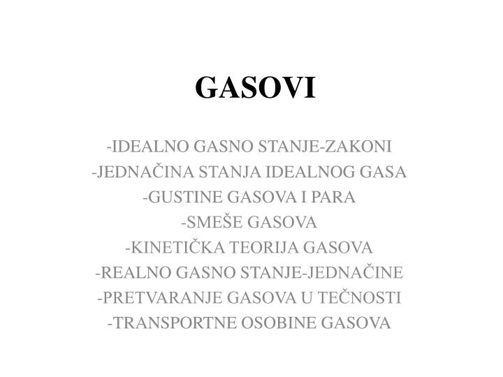 gasovi