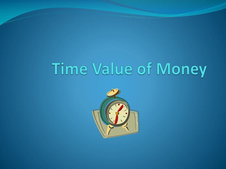 time value of money