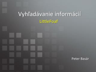 peter bas r