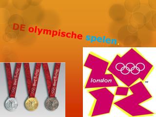 de olympische spelen
