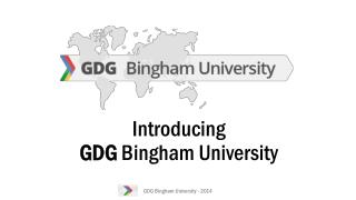 Introducing GDG Bingham University