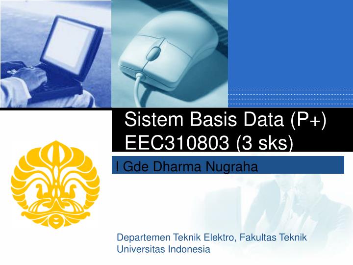 sistem basis data p eec310803 3 sks