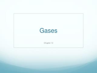 Gases