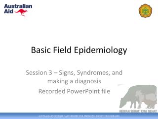 Basic Field Epidemiology