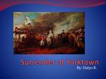 Surrender at Yorktown - slide 1