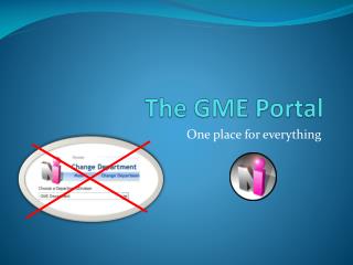 The GME Portal