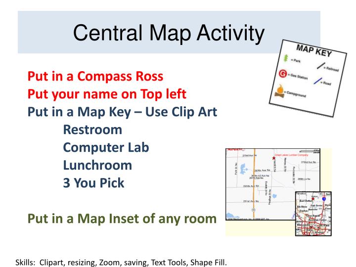 central map activity