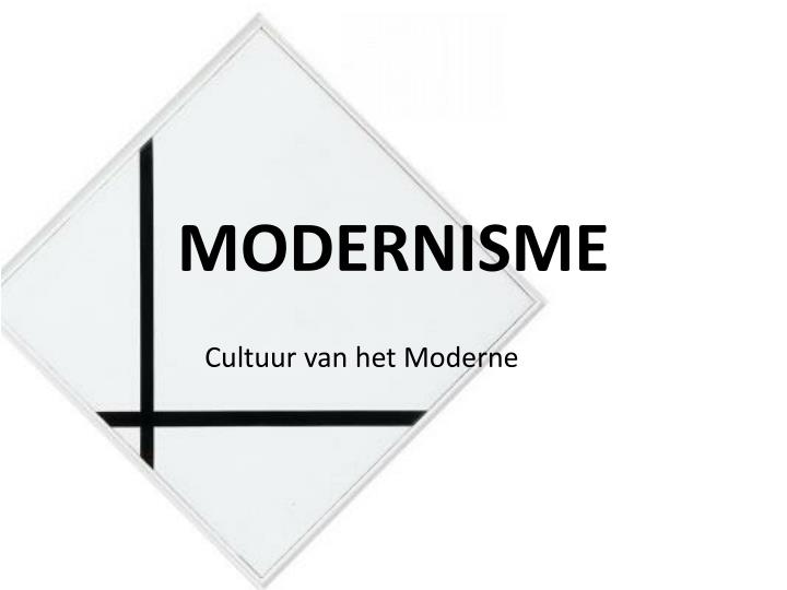 modernisme