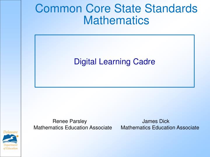 common core state standards mathematics