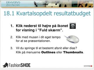 18 1 kvartalsopdelt resultatbudget