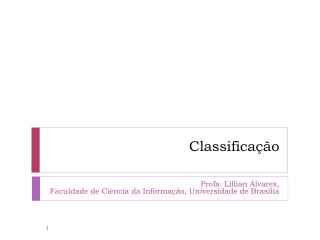 classifica o