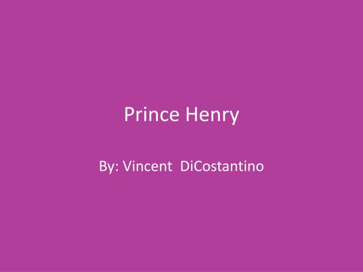 prince henry