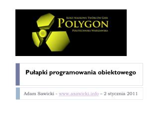 pu apki programowania obiektowego