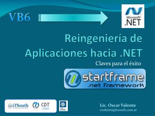 reingenier a de aplicaciones hacia net