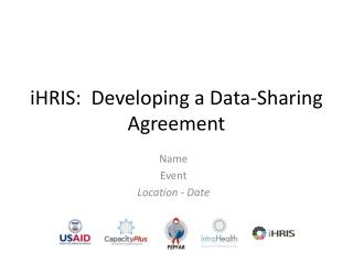iHRIS: Developing a Data-Sharing Agreement