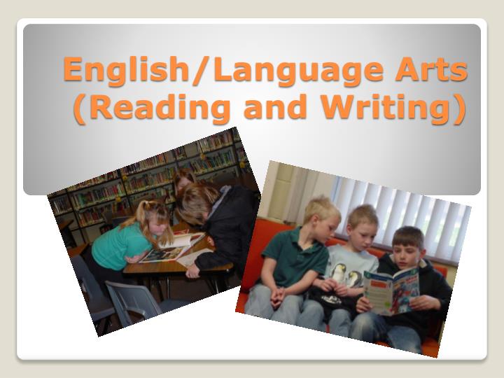 english language arts reading and writing