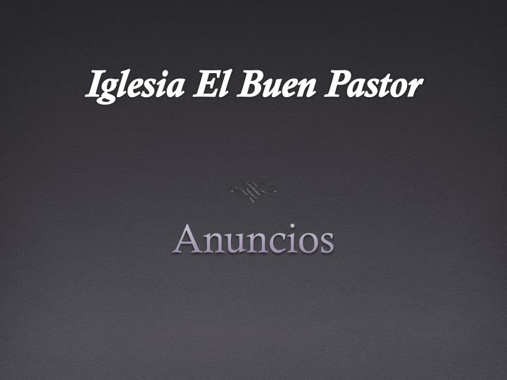 iglesia el buen pastor