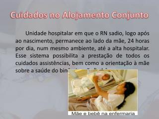 cuidados no alojamento conjunto