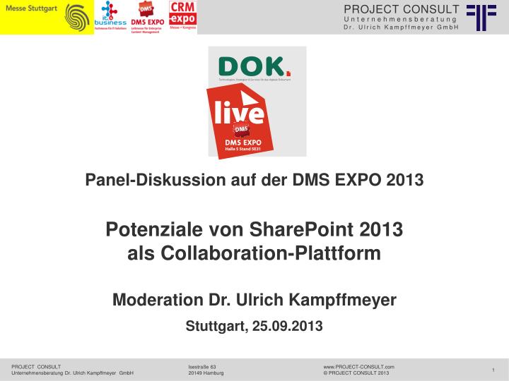 potenziale von sharepoint 2013 als collaboration plattform