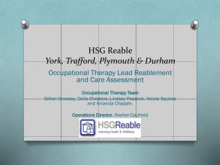 HSG Reable York, Trafford, Plymouth &amp; Durham