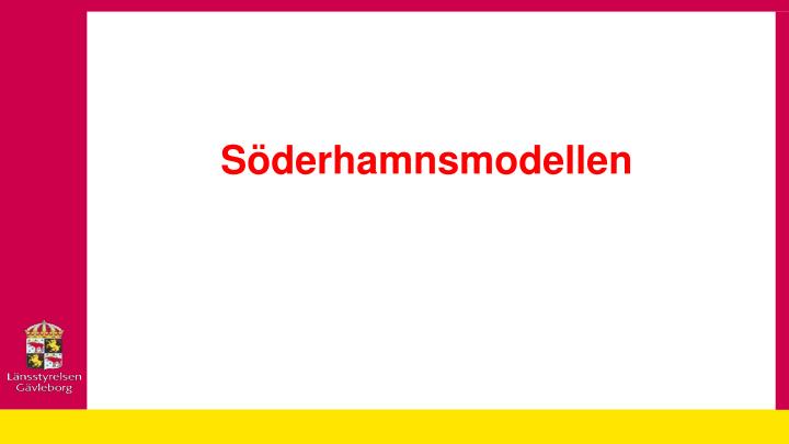 s derhamnsmodellen