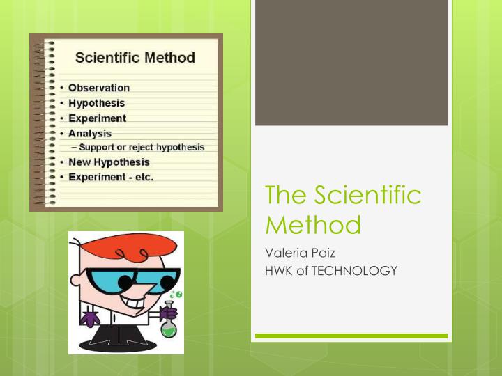 the scientific method