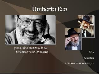 umberto eco