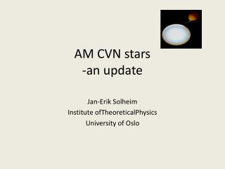 AM CVN stars -an update