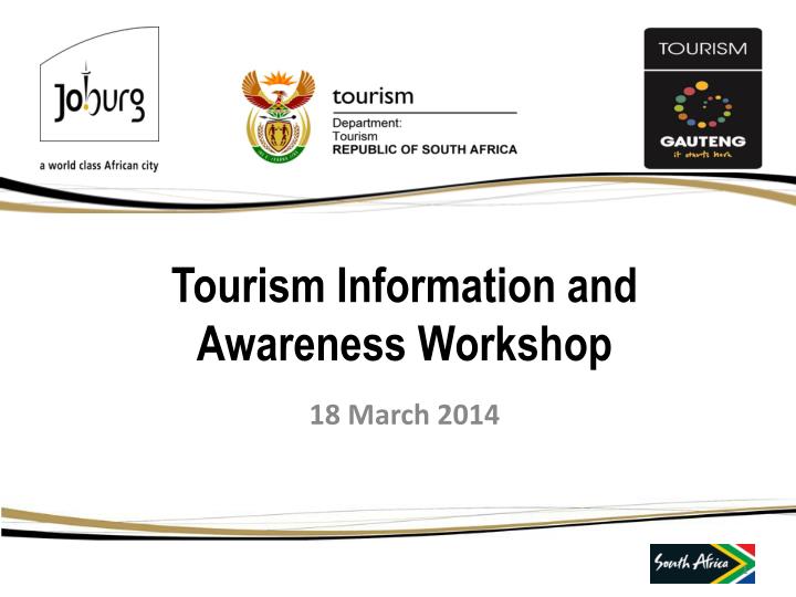tourism information and awareness workshop