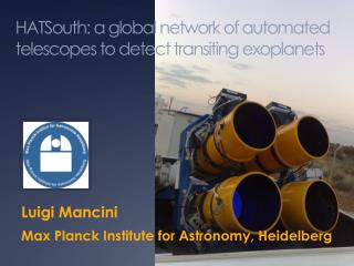 HATSouth: a global network of automated telescopes to detect transiting exoplanets