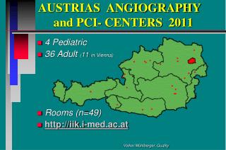 AUSTRIAS ANGIOGRAPHY and PCI- CENTERS 2011