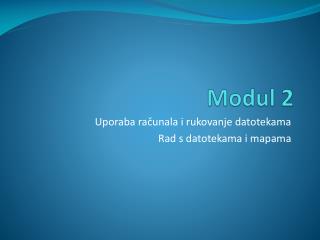 modul 2