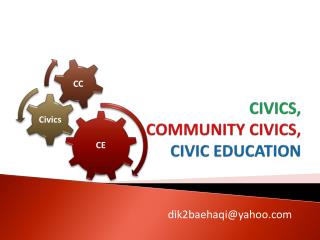 civics community civics civic education