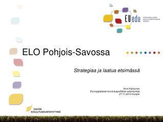 strategiaa ja laatua etsim ss