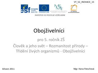 Obojživelníci