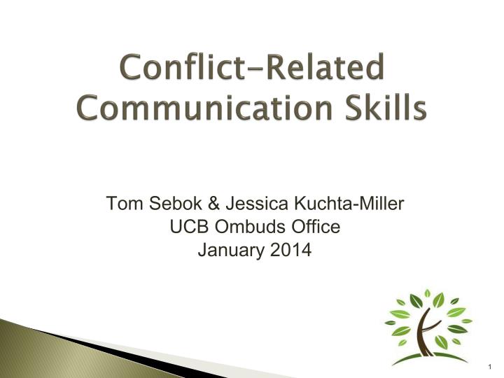 conflict related communication skills