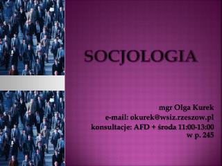 socjologia