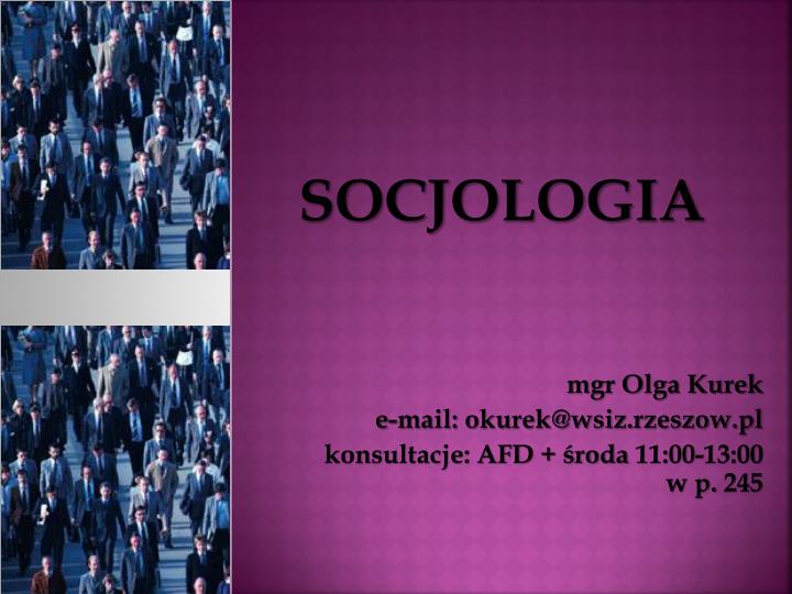 socjologia