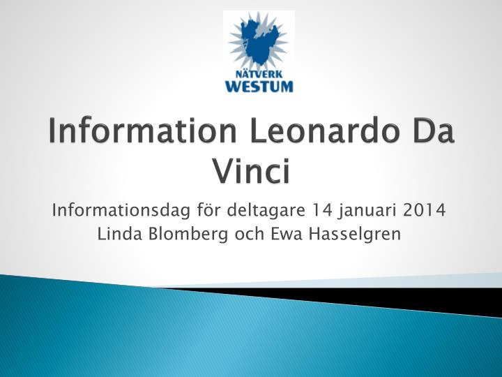 information leonardo da vinci