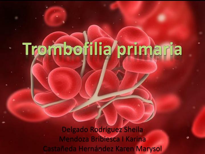 trombofilia primaria