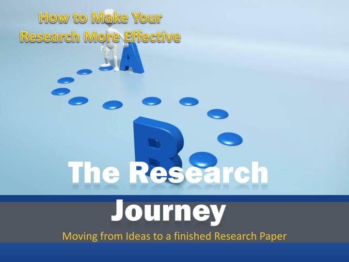 the research journey