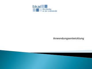 anwendungsentwicklung