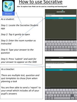 How to use Socrative